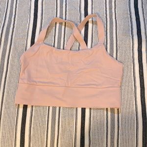 Athleta warrior longline bra in D-DD size L